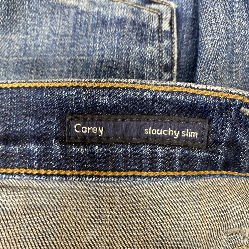 VTG Citizens Of Humanity Jeans Unisex 25 Blue Denim Corey Slouchy Slim USA - Picture 10 of 16